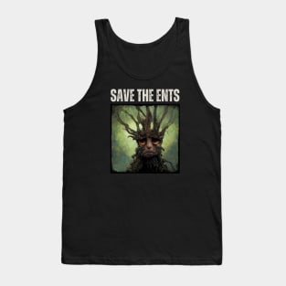 Save the Ents - Sad Ent - Fantasy Funny Tank Top